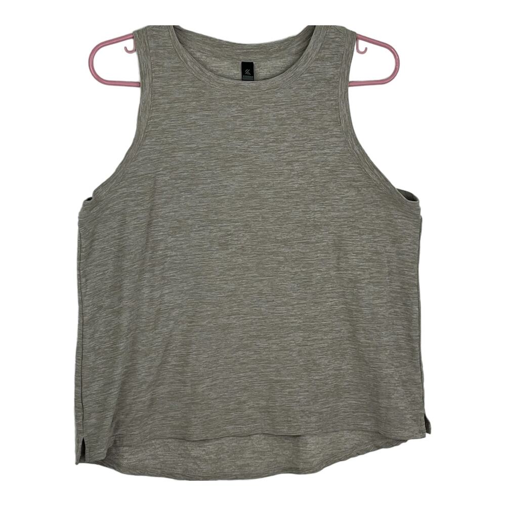 Kyodan Tank Sleeveless Asymmetrical Hem Side Slits Size Medium